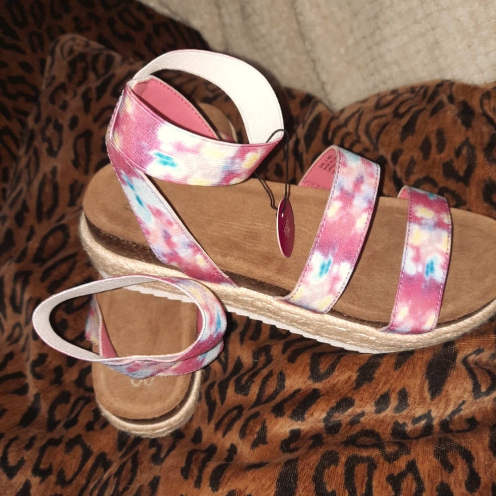 Shoes-SO BONNIEE TIEDYE PLATFORM
